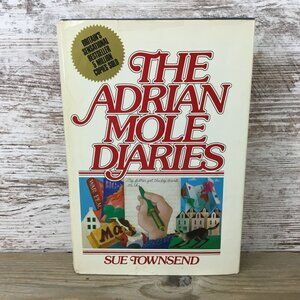 The Adrian Mole Diaries Hardcover Book By Sue Townsend Vintage 1986